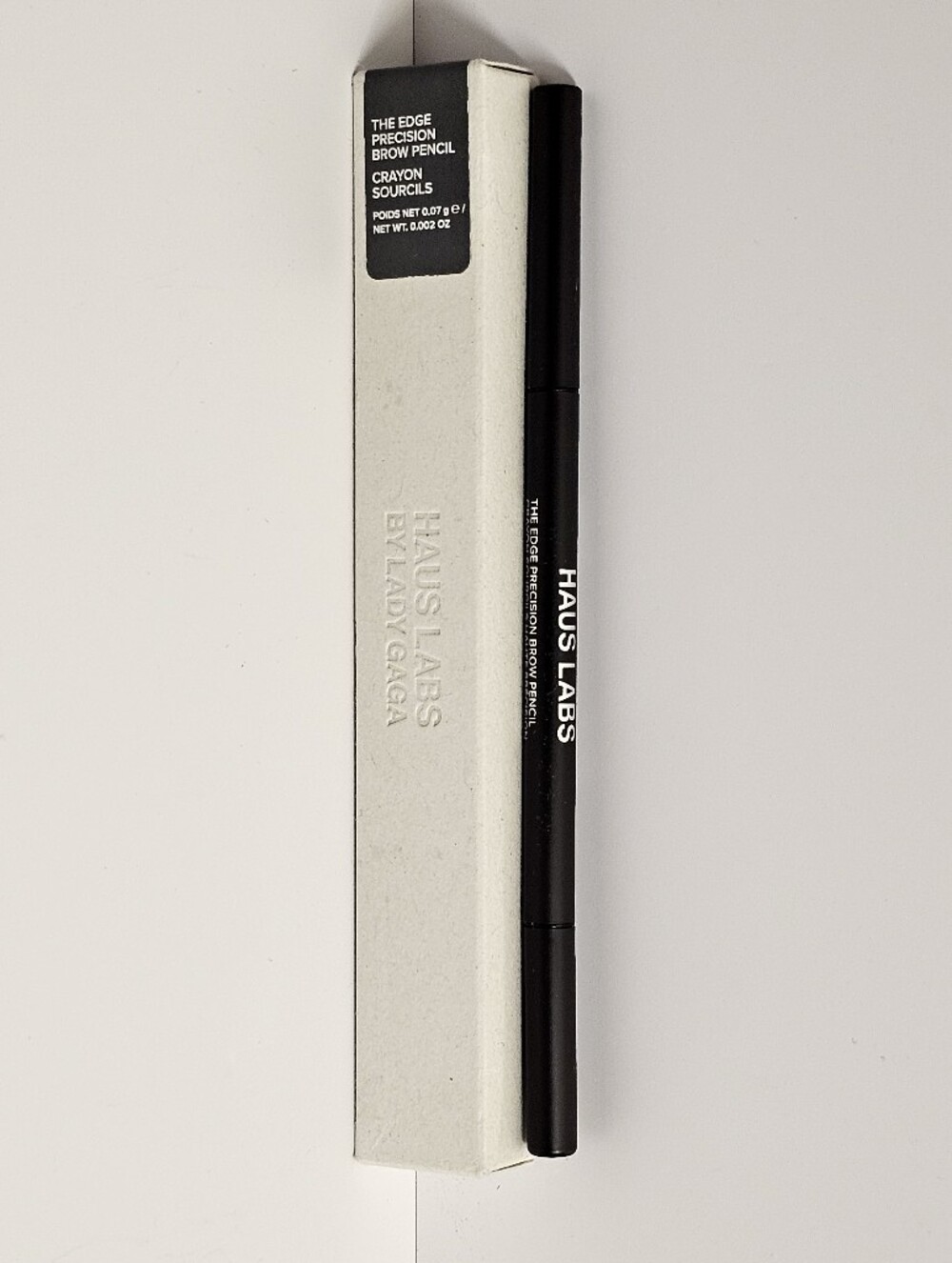 Haus Labs by Lady Gaga The Edge Precision Brow Pencil Granite Gray new NIB